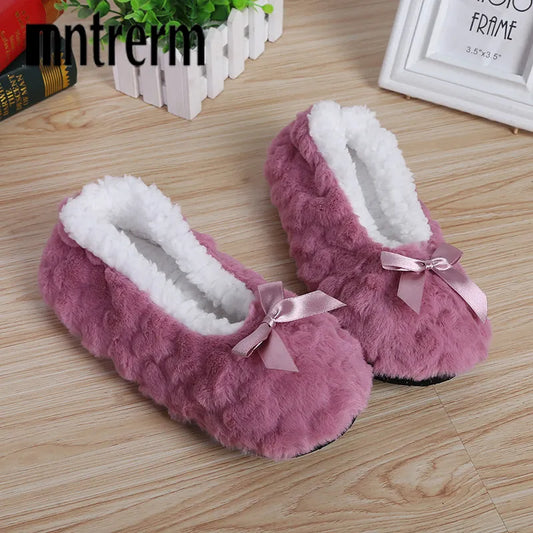 New  Indoor Home Slippers Warm Soft Plush