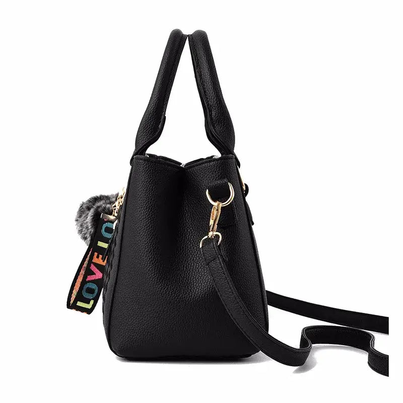 Embroidery Messenger Bags Women Leather