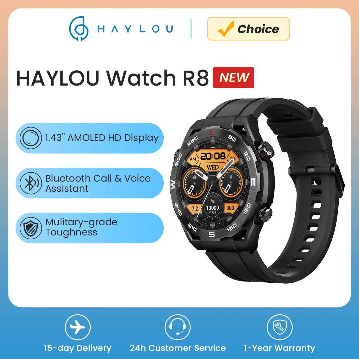 HAYLOU R8 Smart watch
