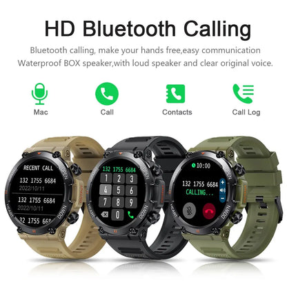 MELANDAHD Bluetooth Call Smart Watch Men Sports