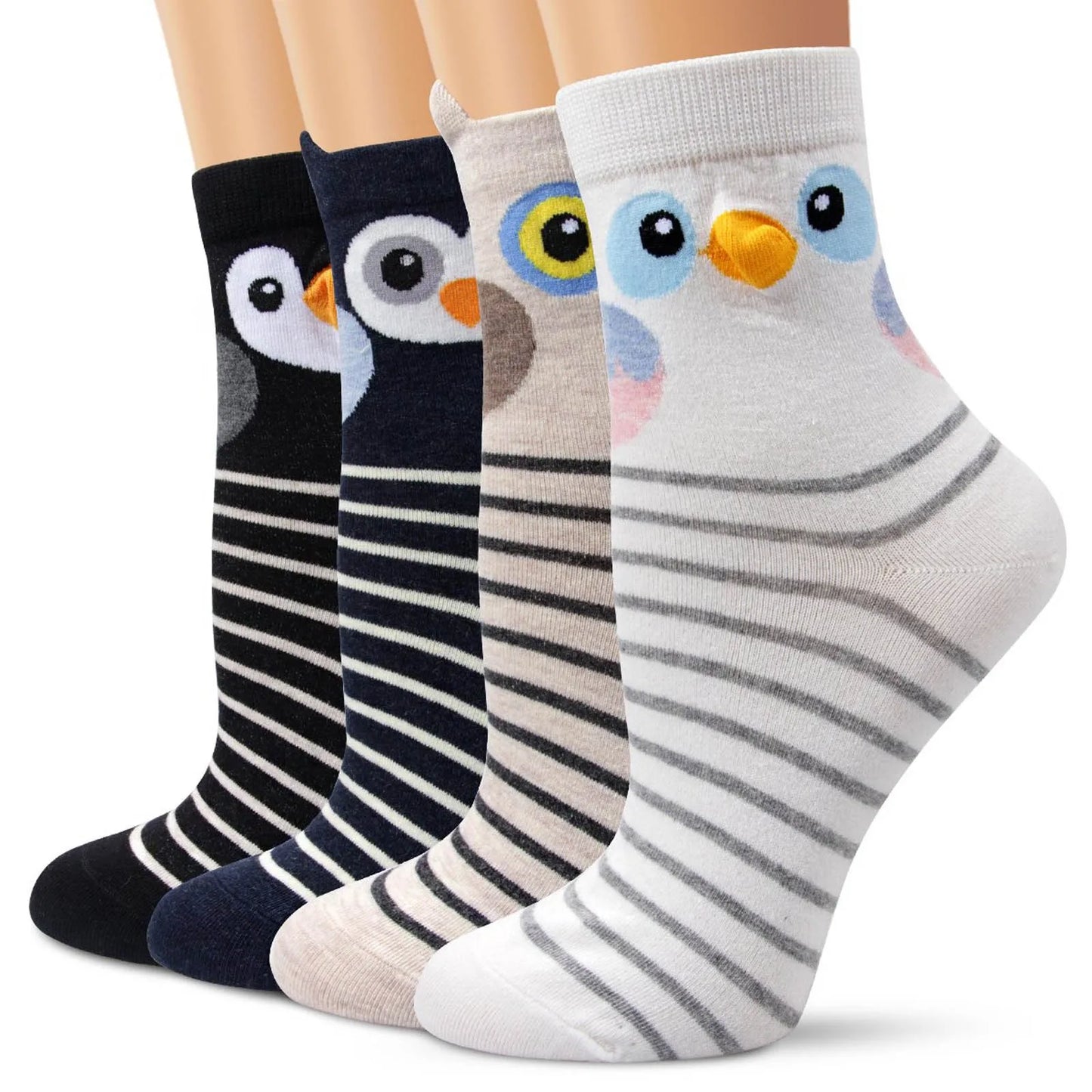 Памучни къси чорапи Карикатурни чорапи