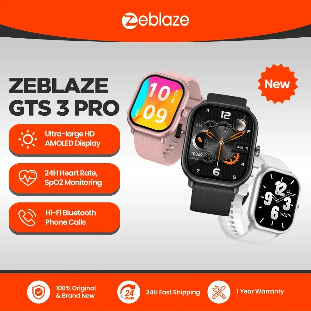 Nuovo orologio intelligente Zeblaze GTS 3 Pro