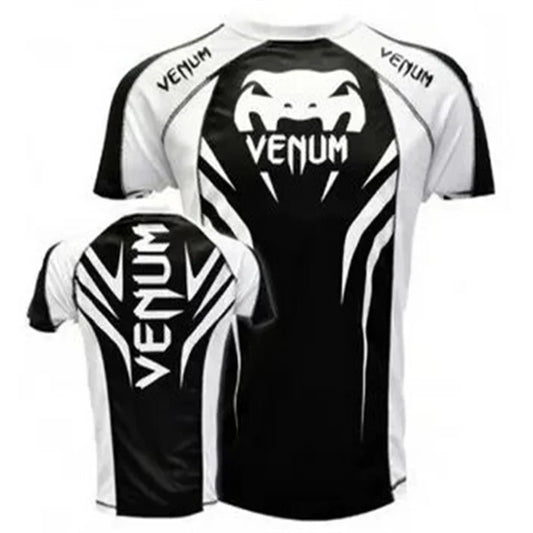 Venum Men's T-shirt Boxing Training Slim-fit Clothing 3d Printed