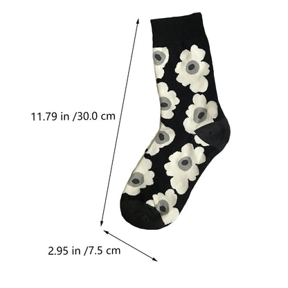 BlossomHue Stockings: Embrace the timeless elegance of our BlossomHue Stockings, a perfect blend of vintage charm and floral beauty..