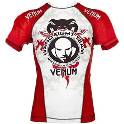 T-shirt da uomo Venum Boxing Training Abbigliamento slim fit stampato in 3D
